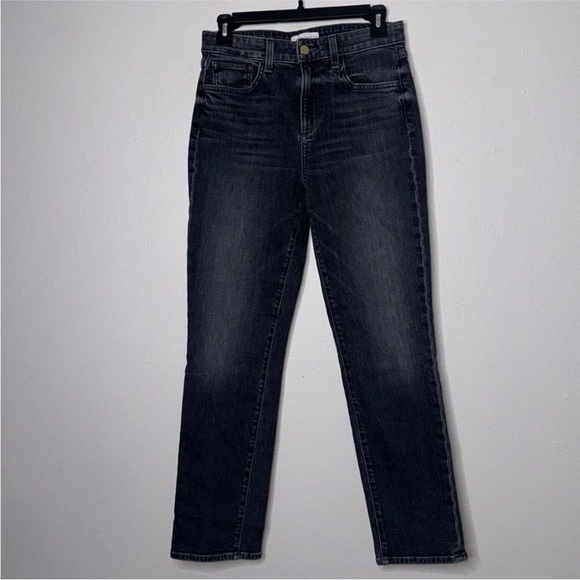 Favorite Daughter Women's Straight Leg Jeans - Charcoal - Picture 4 of 11